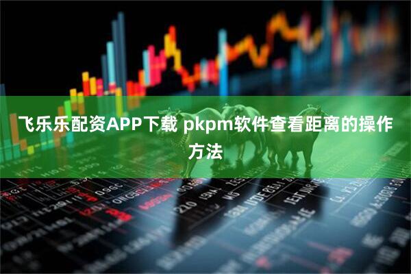 飞乐乐配资APP下载 pkpm软件查看距离的操作方法